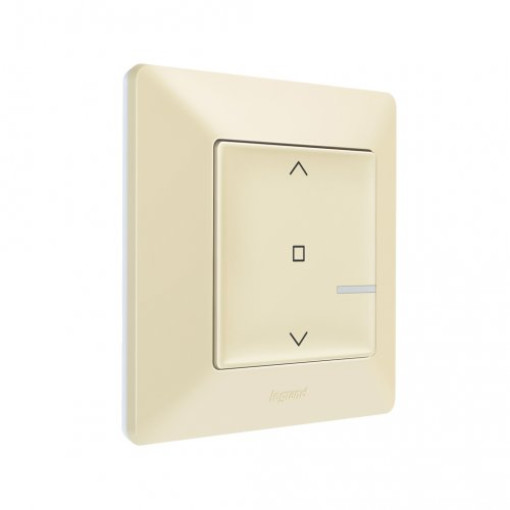 Умный беспроводной выключатель рольставней Valena Life with Netatmo 752291, слоновая кость