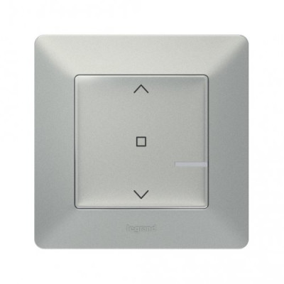 Розумний бездротової вимикач рольставней Valena Life with Netatmo 7523917, алюміній