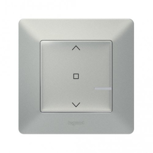 Розумний бездротової вимикач рольставней Valena Life with Netatmo 7523917, алюміній