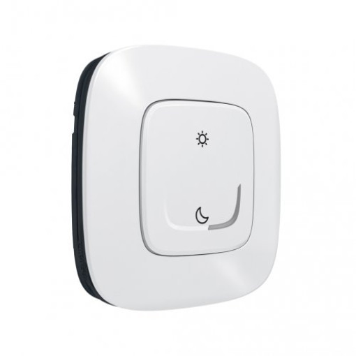 Умный беспроводной сценарный выключатель «День/Ночь» Valena Allure with Netatmo 752589, белый Умный беспроводной сценарный выключатель «День/Ночь» Valena Allure with Netatmo 752589, белый