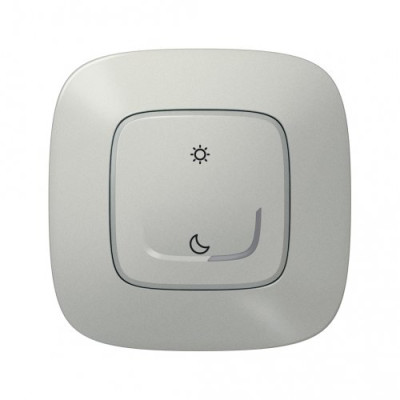 Розумний бездротовий сценарний вимикач «День / Ніч» Valena Allure with Netatmo 752789, алюміній
