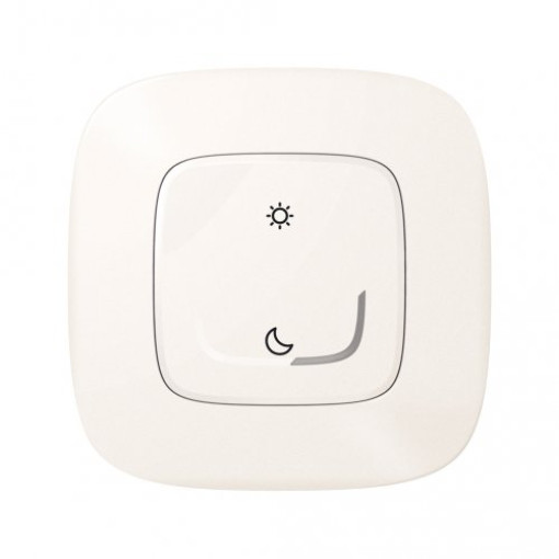 Розумний бездротовий сценарний вимикач «День / Ніч» Valena Allure with Netatmo 752989, перлина