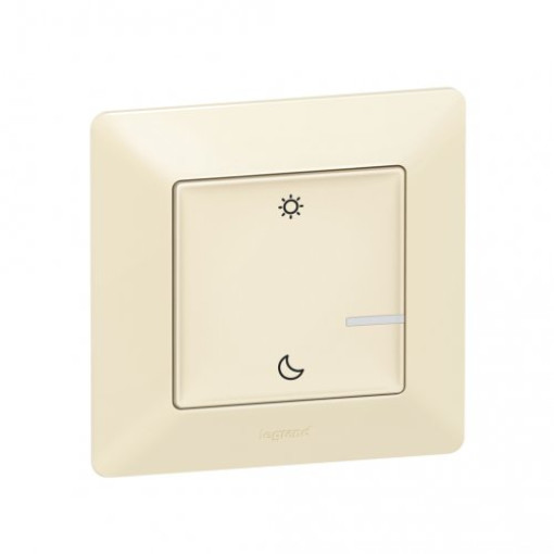 Умный беспроводной сценарный выключатель «День/Ночь» Valena Life with Netatmo 752289, слоновая кость