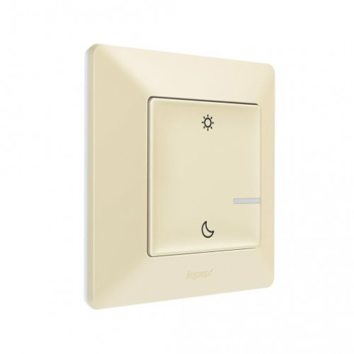 Умный беспроводной сценарный выключатель «День/Ночь» Valena Life with Netatmo 752289, слоновая кость