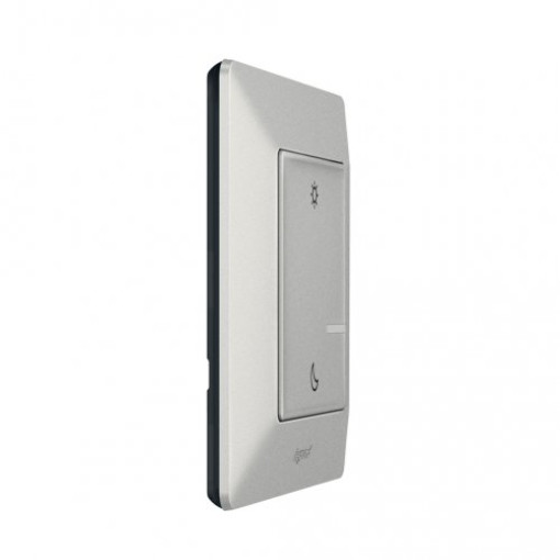 Умный беспроводной сценарный выключатель «День/Ночь» Valena Life with Netatmo 752389, алюминий