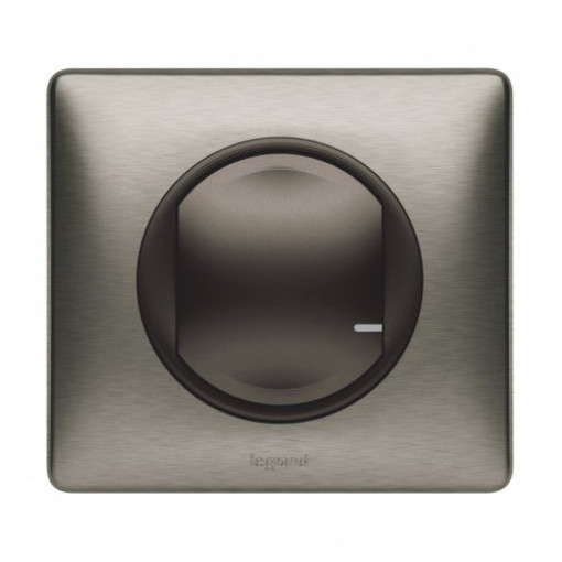 Розумний бездротовий вимикач 1-кл. Celiane with Netatmo 064893, графіт