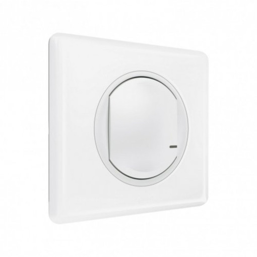 Розумний бездротовий вимикач 1-кл. Celiane with Netatmo 067723, білий