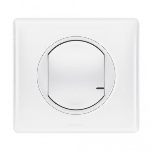 Розумний бездротовий вимикач 1-кл. Celiane with Netatmo 067723, білий