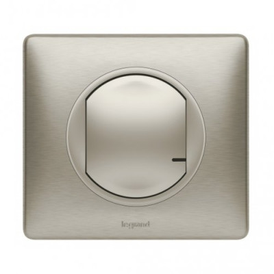 Розумний бездротовий вимикач 1-кл. Celiane with Netatmo 067773, титан