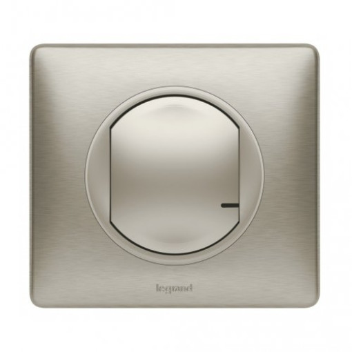 Розумний бездротовий вимикач 1-кл. Celiane with Netatmo 067773, титан