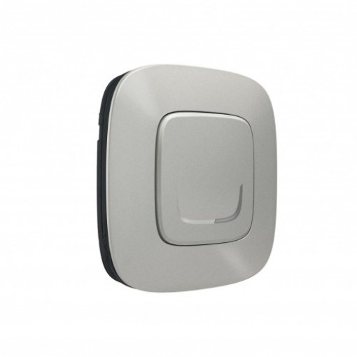 Розумний бездротовий вимикач 1-кл. Valena Allure with Netatmo 752785, алюміній