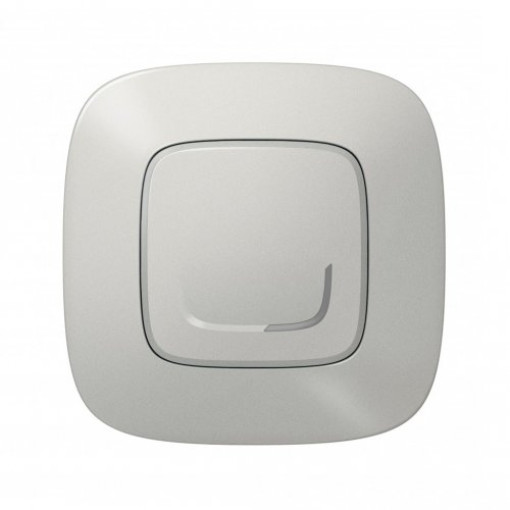 Розумний бездротовий вимикач 1-кл. Valena Allure with Netatmo 752785, алюміній