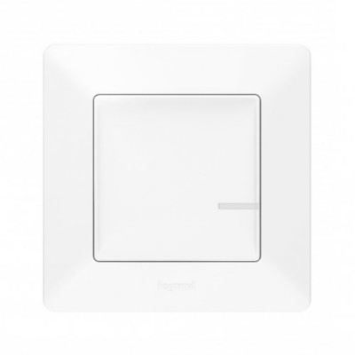 Розумний бездротовий вимикач 1-кл. Valena Life with Netatmo 752185, білий