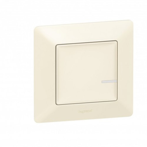 Розумний бездротовий вимикач 1-кл. Valena Life with Netatmo 752285, слонова кістка