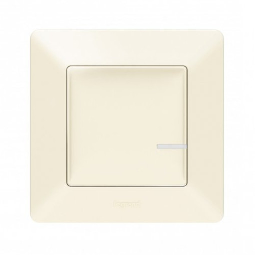 Розумний бездротовий вимикач 1-кл. Valena Life with Netatmo 752285, слонова кістка