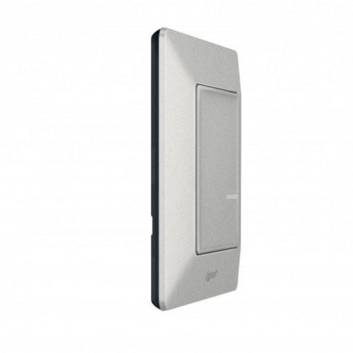 Розумний бездротовий вимикач 1-кл. Valena Life with Netatmo 752385, алюміній