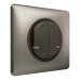 Розумний бездротовий вимикач 2-кл. Celiane with Netatmo 064894, графіт