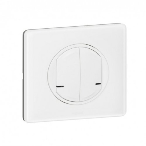 Розумний бездротовий вимикач 2-кл. Celiane with Netatmo 067724, білий