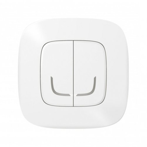 Розумний бездротовий вимикач 2-кл. Valena Allure with Netatmo 752587, білий