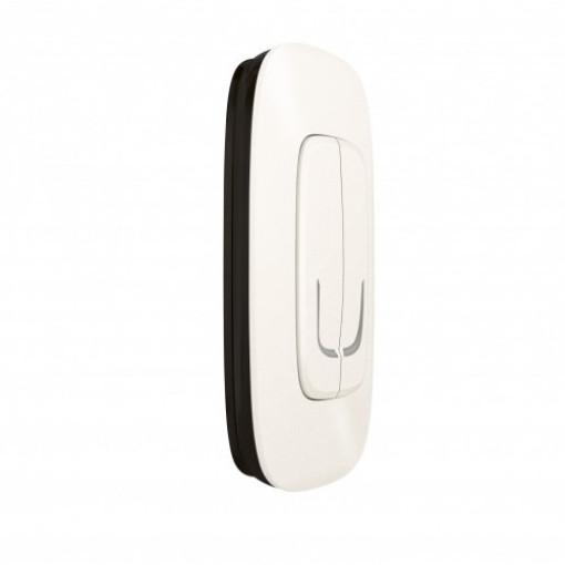 Розумний бездротовий вимикач 2-кл. Valena Allure with Netatmo 752987, перлина
