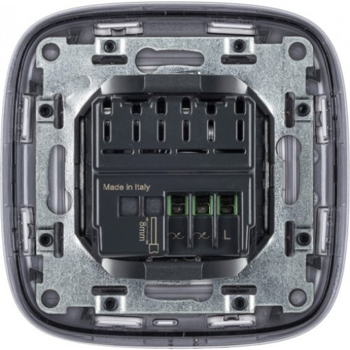 Розумний провідний вимикач освітлення з опцією димира Valena Allure with Netatmo 752684, слонова кістка