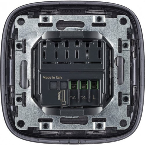 Розумний провідний вимикач освітлення з опцією димира Valena Allure with Netatmo 752784, алюміній