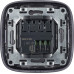 Розумний провідний вимикач освітлення з опцією димира Valena Allure with Netatmo 752784, алюміній