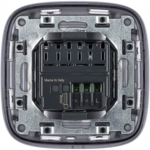 Розумний провідний вимикач освітлення з опцією димира Valena Allure with Netatmo 752984, перлина