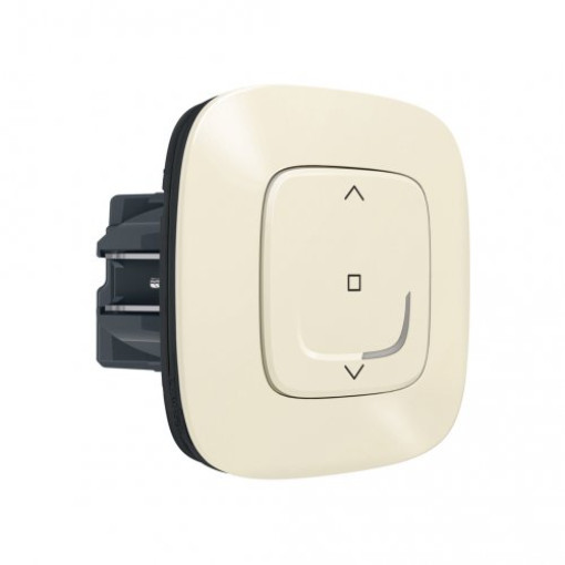 Розумний провідний вимикач рольставней Valena Allure with Netatmo 752690, слонова кістка Розумний провідний вимикач рольставней Valena Allure with Netatmo 752690, слонова кістка