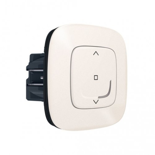 Розумний провідний вимикач рольставней Valena Allure with Netatmo 752990, перлина