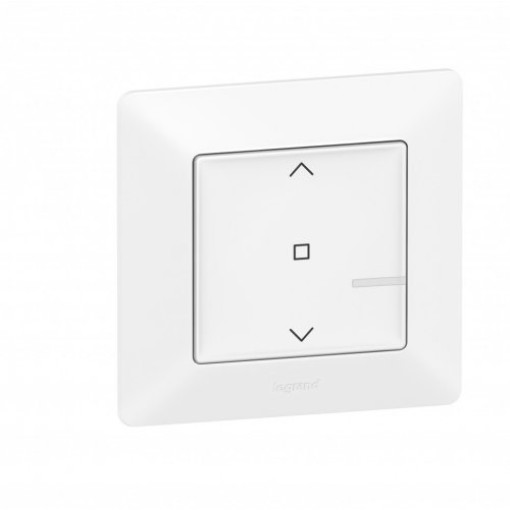 Розумний провідний вимикач рольставней Valena Life with Netatmo 752190, білий