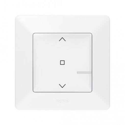 Розумний провідний вимикач рольставней Valena Life with Netatmo 752190, білий