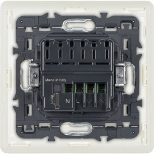 Умный проводной выключатель рольставней Valena Life with Netatmo 752290, слоновая кость
