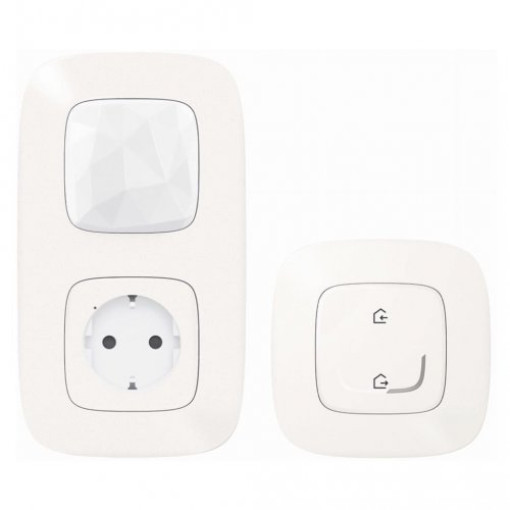 Стартовый Smart комплект умного дома Valena Allure with NETATMO 752996, цвет жемчуг