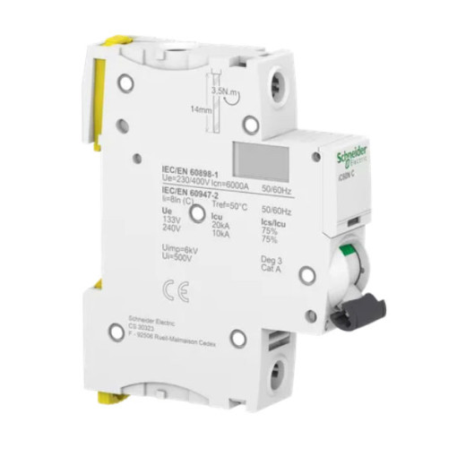 Автоматический выключатель iC60N 1P 40A тип C