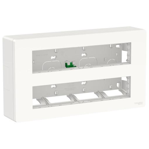 Блок unica system+ открытая вставка 2х5 антибактериальный NU121020