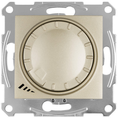 LED димер поворотно-нажимной 4-400Вт SEDNA титан SDN2201268 LED димер поворотно-нажимной 4-400Вт SEDNA титан SDN2201268