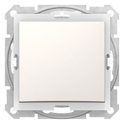 Одноклавішний перемикач SEDNA IP44 слонова кістка SDN0400523