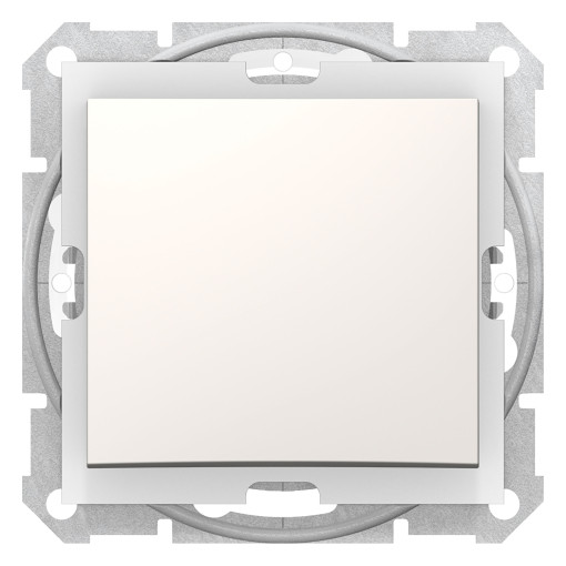 Одноклавішний перемикач SEDNA IP44 слонова кістка SDN0400523