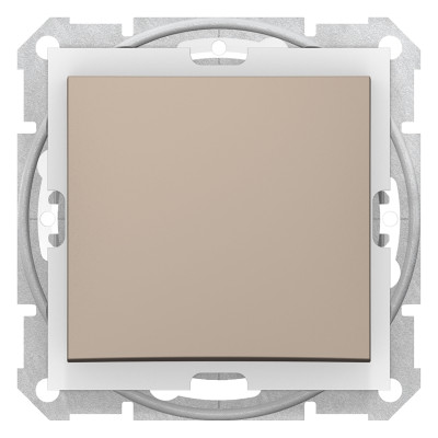 Одноклавішний вимикач IP44 SEDNA титан SDN0100368