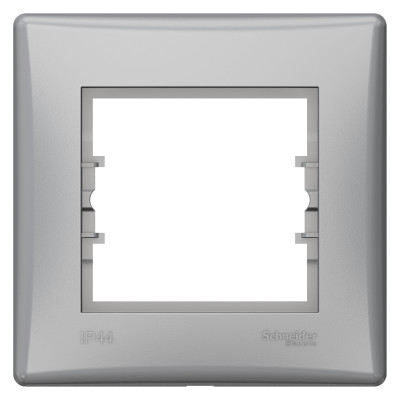 Рамка 1-постова IP44 алюміній SDN5810560