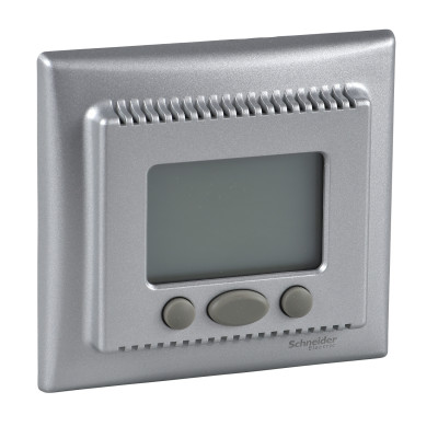 Термостат с экраном SEDNA алюминий SDN6000260