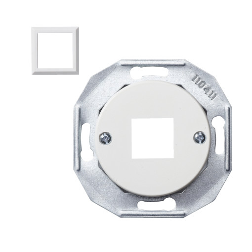 Центральна плата RJ45*1 RENOVA білий WDE011700