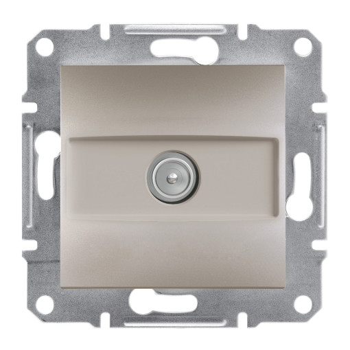 TV розетка прохідна ASFORA бронза 4dB EPH3200269