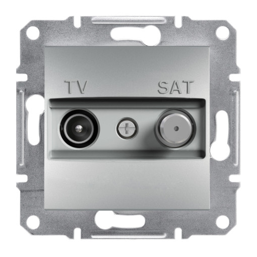 TV-SAT розетка оконечная а ASFORA алюминий EPH3400161