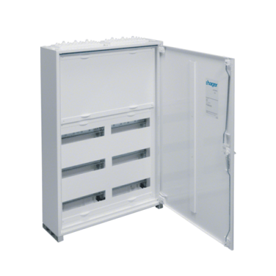 Щит Univers IP44/II 800x550x161мм на 72 модуля FWB52N (с блоком для клемм)