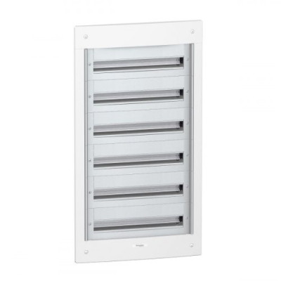Щит вбудований PRAGMA 6 рядів по 24 модулі, IP40 Schneider Electric PRA25624