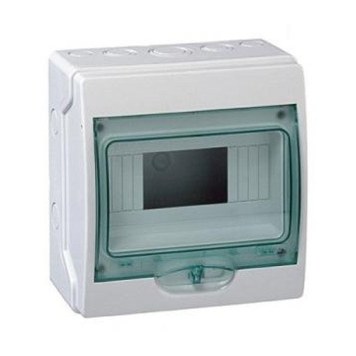Шкаф накладной, 1ряд/12мод. прозрачная дверь, ІР65 Kaedra Schneider Electric 13979