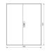 Щит Univers IP44/II 1250x1050x205, 4 секції