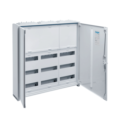 Щит Univers IP44/II 800x800x161мм на 108 модулей (с блоком для клемм)